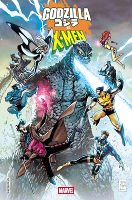 GODZILLA VS. X-MEN #1 MAIN COVER VARIANT (MARVEL 2025)-image