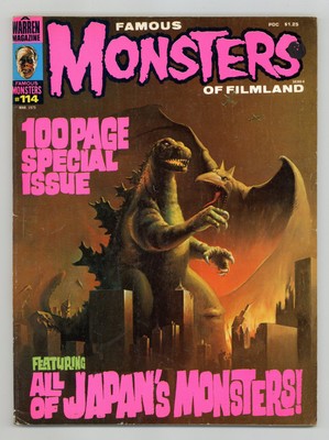 Famous Monsters of Filmland Magazine #114 VG+ 4.5 1975-image