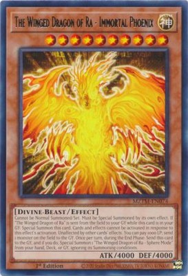 Yugioh! The Winged Dragon of Ra - Immortal Phoenix - MZTM-EN074 - Rare - 1st Edi-image