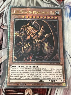YUGIOH THE WINGED DRAGON OF RA QUARTER CENTURY SECRET RARE RA04-EN118-image