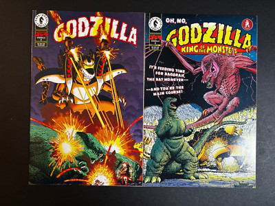 Godzilla: King of the Monsters #2, & #3 (1995 Dark Horse Comics) -image