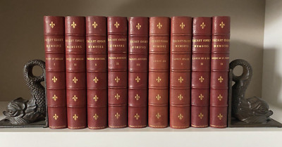 Secret Court Memoirs Edition de Luxe 1000 Leather 9 Volumes-image