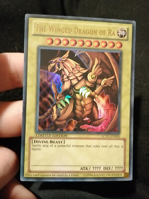 Yugioh The Winged Dragon of Ra LC01-EN003 Ultra Rare Promo Eng NM-image