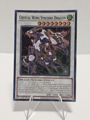 Yugioh Crystal Wing Synchro Super Rare RA02-image