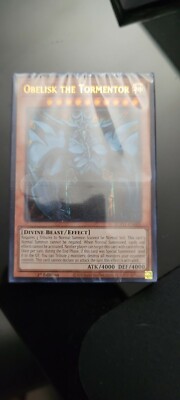 yugioh 1st Edition RARE OBELISK THE TORMENTOR-image