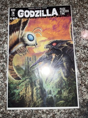 Godzilla 3 Rage Across Time 2016 Cover A B&B-image