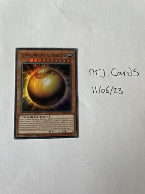 Yugioh-The Winged Dragon of Ra - Sphere Mode-Super Rare-Limited Ed-CIBR ENSE2 NM-image