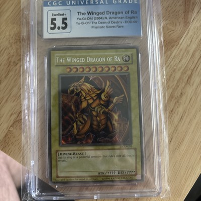 The Winged Dragon of Ra DOD-001 Dawn of Destiny Limited Edition CGC 5.5-image