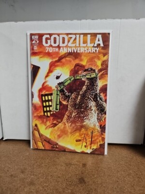 GODZILLA 70TH ANNIVERSARY #1 EJ SU VARIANT - Free Ship -image
