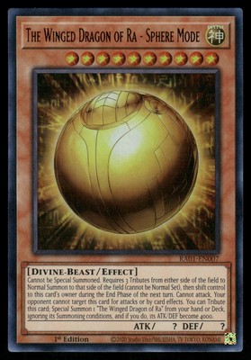 Yugioh! The Winged Dragon of Ra RA01-EN007 Ultra Rare 1st Ed-image