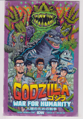 GODZILLA WAR FOR HUMANITY #1 CVR B (IDW 2023) 