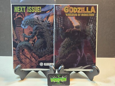 GODZILLA KINGDOM OF MONSTERS #1 70TH ANNIVERSARY FOIL VARIANT 2025 NM IDW-image