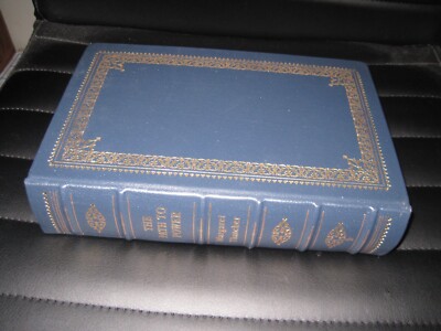 MARGARET THATCHER SIGNED - THE PATH TO POWER - EASTON PRESS LEATHER FIRST ED. UK-image