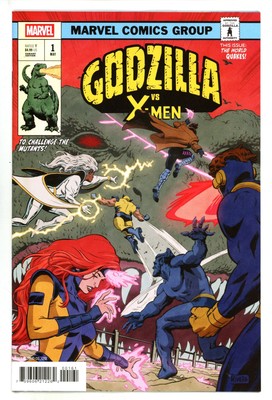 Godzilla Vs. X-Men 1 Rivera Variant (2025)-image