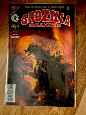 Godzilla King of the Monsters #12 Dark Horse Comics 1996 Kaiju Fighting (Sleeve)-image