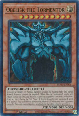 YUGIOH Obelisk the Tormentor Deck Complete 40 - Cards-image
