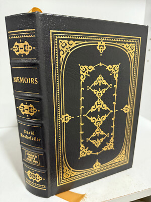 Easton Press  Memoirs - David Rockefeller  SIGNED 1st Ed w/ COA-image