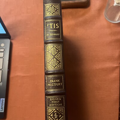 'Tis A Memoir, Frank McCourt, Easton Press, Signed First Edition-image