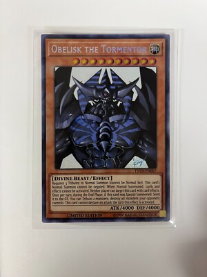  TCG Obelisk the Tormentor (TN19-EN007)(alternate art)  + Clear Sleeve-image