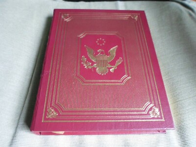 FIRST LADY NANCY REAGAN SIGNED - A SHINING CITY - EASTON PRESS LEATHER RONALD-image