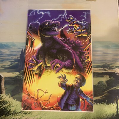 Godzilla Rivals Mothra vs Moguera Exclusive PONCHO Virgin Variant-image