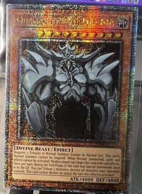 obelisk the tormentor Quarter Century Rare Ra04-en116-image