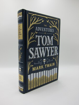 Leatherbound HB~THE ADVENTURES OF TOM SAWYER~MARK TWAIN-image