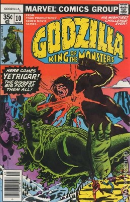 Godzilla #10 VG+ 4.5 1978 Stock Image-image