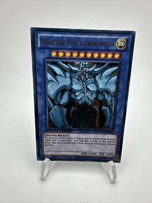 YGLD-ENG02 Obelisk the Tormentor Ultra Rare Limited Edition YuGiOh Card-image