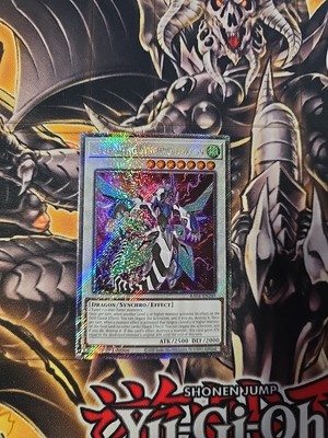 Yugioh! Clear Wing Synchro Dragon - RA04-EN249 - Platinum Secret Rare PSCR-image