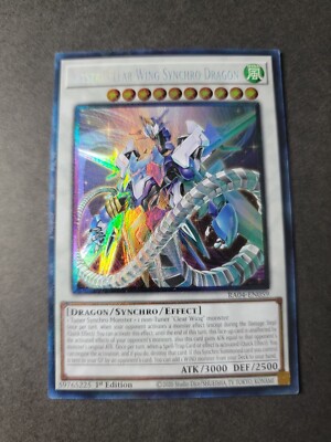 Crystal Clear Wing Synchro Dragon RA04-059 Collector's Rare Stampede-image
