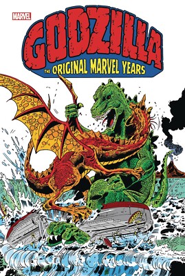 GODZILLA ORIGINAL MARVEL YEARS OMNIBUS HARDCOVER War Giants DM Variant Comics HC-image