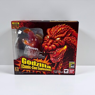 Bandai SH MonsterArts Godzilla Comic-Con SDCC Explosion Meltdown 1994 1995 MISB-image