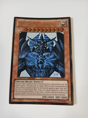 YuGiOh!  Obelisk the Tormentor GLD4-EN030 GOLD RARE Limited Edition-image