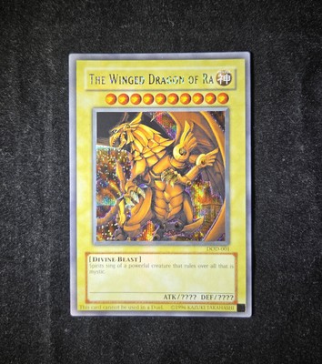 Vintage Yu-Gi-Oh Winged Dragon of Ra - Prismatic Secret Rare - DOD-001-image