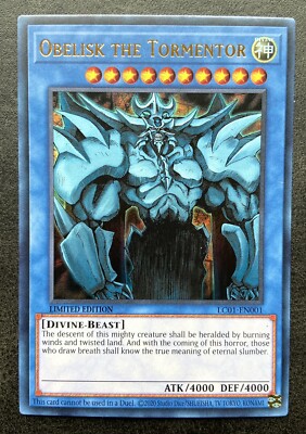 YuGiOh - Obelisk The Tormentor - LC01-EN001 - Egyptian God-image