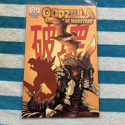 Godzilla Kingdom of Monsters #12 1st Print NM IDW Comics 2012 RARE-image