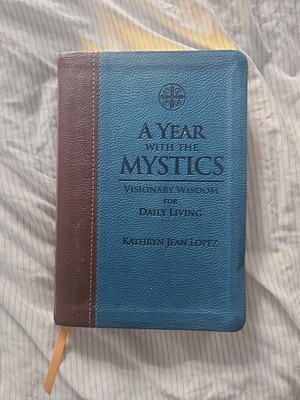 Kathryn Jean Lopez A Year with the Mystics (Leather Bound) Rare Misprint -image