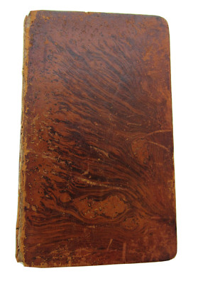 James Thompson’s Seasons Life By Samuel Johnson 1801 Marbled Leather Binding-image