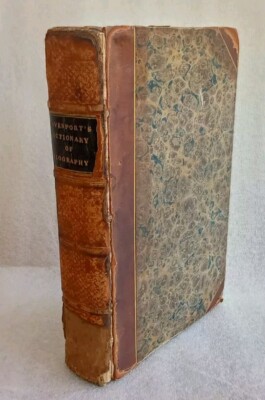 ANTIQUE BOOK A DICTIONARY OF BIOGRAPHY MOST EMINENT CHARACTERS RA DAVENPORT 1831-image
