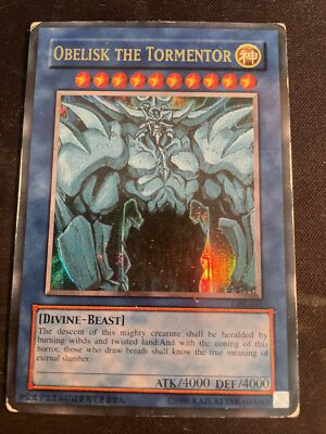 Yugioh GBI-002 Obelisk The Tormentor Secret Rare-image