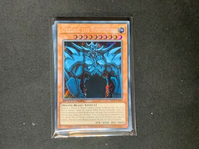 SBCB-EN202 Obelisk the Tormentor Secret Rare 1st Edition Mint YuGiOh Card-image