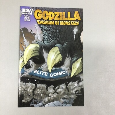 Godzilla Kingdom Of Monster #1 Elite Comics Exclusive IDW 2011 (GZ101)-image