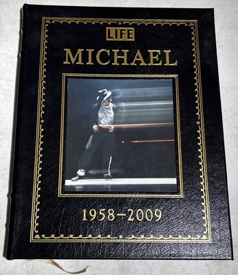 Michael Jackson 1958-2009 Life Life Easton Press Custom Leather Binding NEW OOP -image