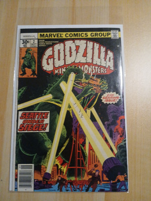 Marvel Comics Group Godzilla King Of Monsters  2nd Searing Issue -image