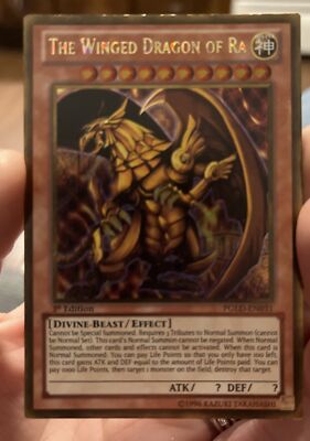 Yugioh The Winged Dragon of Ra LC01-EN003 Ultra Rare Limited Edition LP-image