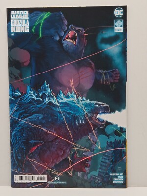Justice League Vs. Godzilla Vs. Kong #7 - 2023 1:25 Variant VF/NM-image