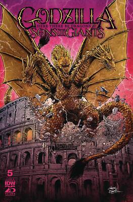 Godzilla Here There Be Dragons Ii Sons Of Giants #5 B Gavin Smith Variant (11/13-image
