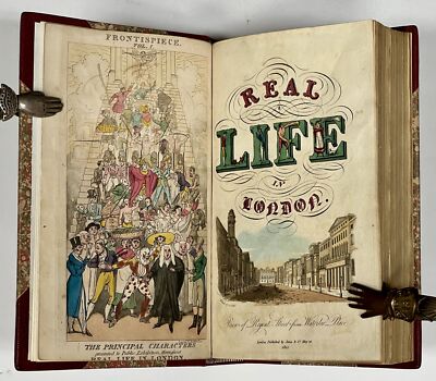 Pierce Parody of Egan, An Amatuer / REAL LIFE In LONDON 1st Edition 1824-image