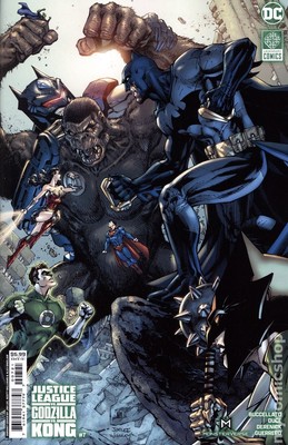Justice League vs. Godzilla vs. Kong #7B FN 2024 Stock Image-image